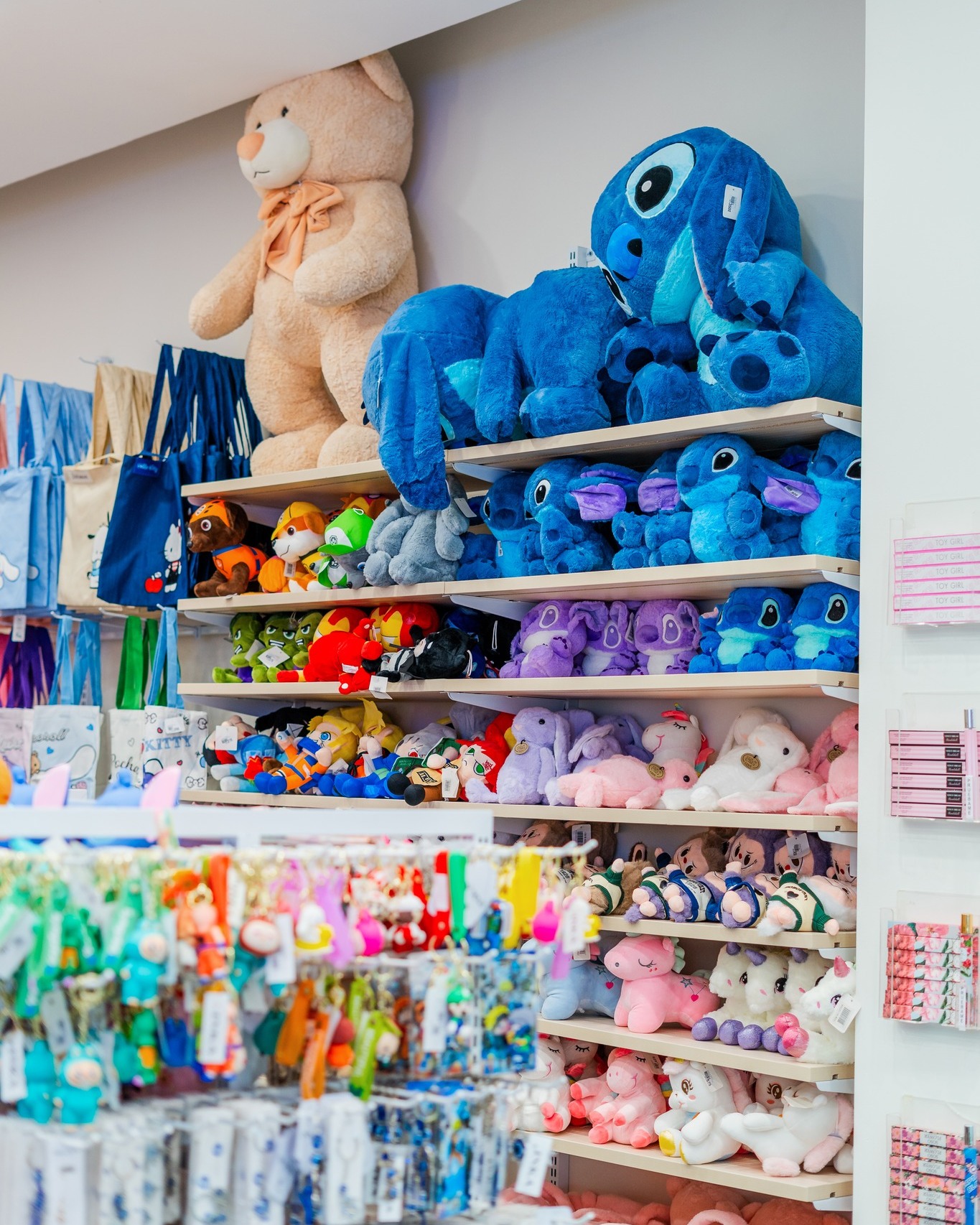 🧸✨ Nivel de ternura: fuera de control.
Nuestro estante de peluches está listo para robarse tu corazón (y un espacio en tu cama 😌💖).Pasa por tu sucursal más cercana y encuentra el que te va a elegir a ti 👀#InkaAccesorios #PelucheLovers #stitch #RegalosBonitos #ShoppingRD