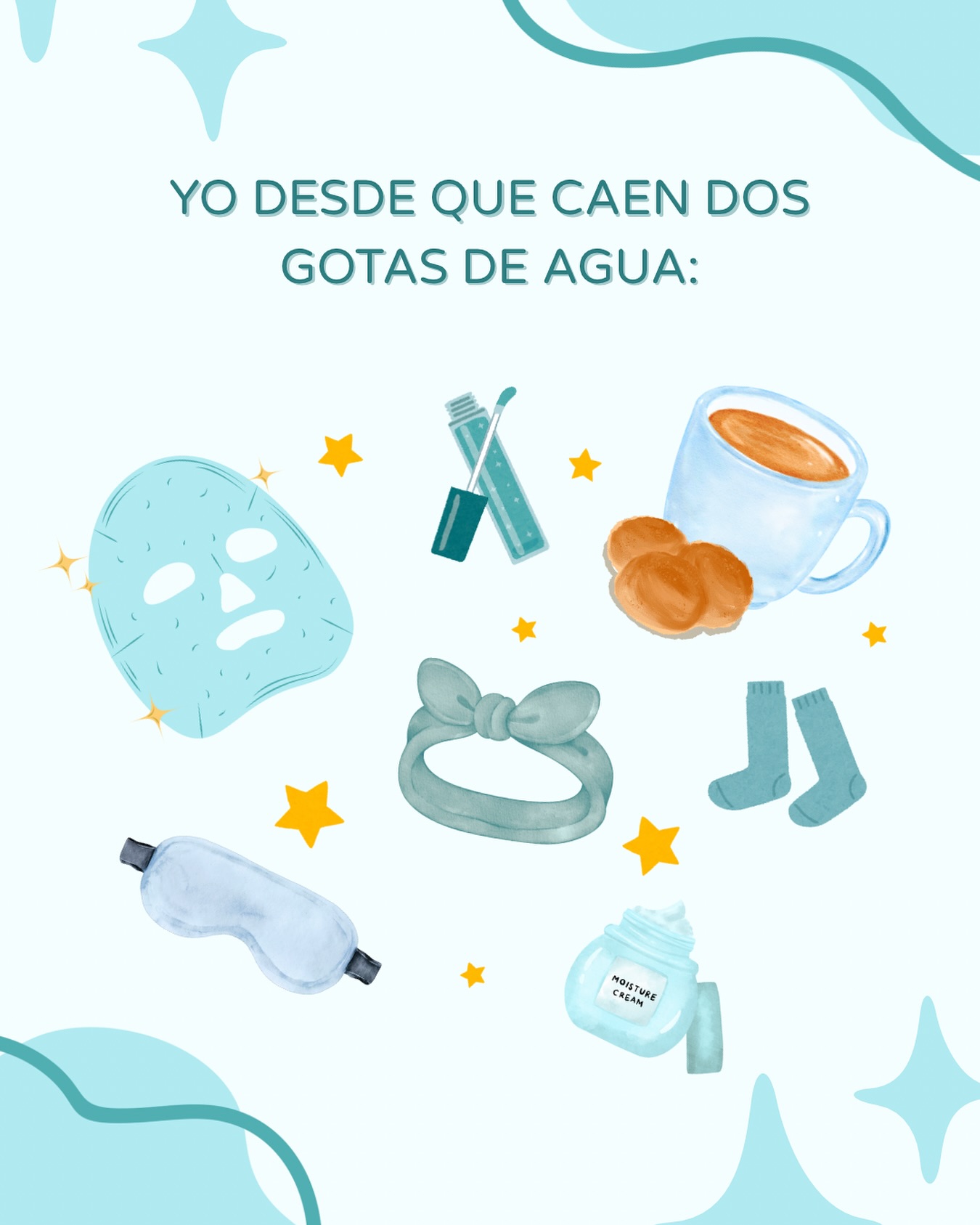 Caen dos gotas y ya Inka se pone en modo spa day 💅☕💧Mascarilla puesta, chocolate con pan en mano y las medias más cozy del mundo.(Aprovechamos para recordarles que por la tormenta tropical nuestras sucursales estarán cerradas hoy 🌀💙, pero pronto podrán pasar por sus productos de skincare favoritos 😉)#InkaAccesorios #ModoLluvioso #SpaDayEnCasa #TiempoParaMí #InkaLovers #SelfCareMood #RainyDayVibes #CuidarteTambiénEsTendencia #AccesoriosYSkincare #StayCozy