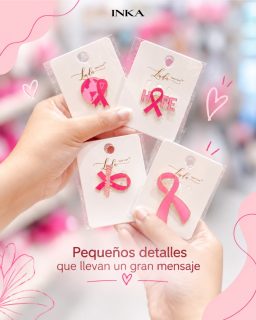 Un detalle que lleva un mensaje enorme. 🎀💗Este octubre, llevemos el rosa con orgullo, amor y esperanza. Porque detrás de cada lazo hay una historia, una lucha y muchas razones para seguir creando conciencia sobre el cáncer de mama. 🩷✨¿Con quién compartirías este mensaje? Etiquétala en los comentarios. 💕#InkaAccesorios #OctubreRosa #CáncerDeMama #PrevenciónEsVida #ConcienciaRosa #InkaGirl