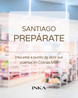 Algo nuevo se acerca… y promete robarse todas las miradas 👀💫#InkaLovers #ComingSoon
#InkaAccesorios #InkaEnSantiago
#nuevatiendavirtual