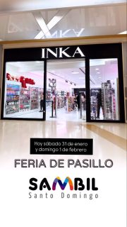 🛍️✨ Venta de Pasillo Inka en Sambil ✨🛍️
Hoy y mañana tenemos accesorios seleccionados con precios especiales 💕
Corre antes de que se acaben! 😍Te esperamos!#InkaSambil #VentaEspecial #AccesoriosInka #InkaConde #OfertaDelDía ModaConEstilo DetallesPerfectos
