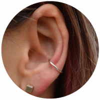 Conch piercing