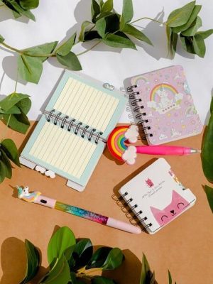 Libretas y lapiceros