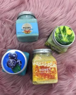 diferentes exfoliantes