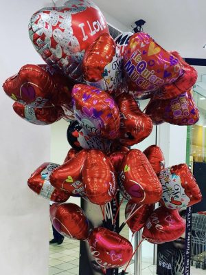 globos para san valentin