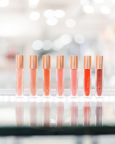 labiales en tonos rojos