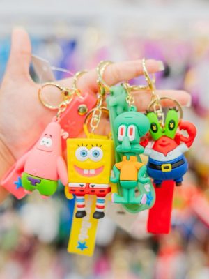 llaveros Bob Esponja y más